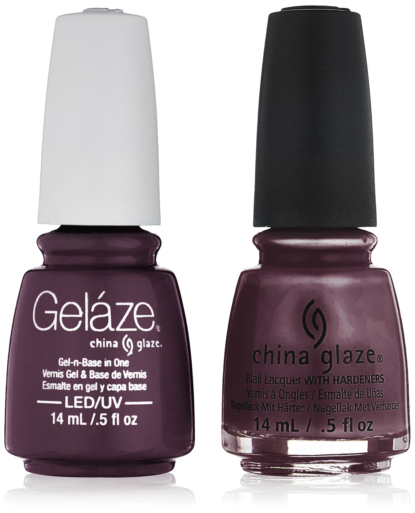 China Glaze Gelaze Tips and Toes Nail Polish, Evening Seduction, 2 Count Beauty & Personal Care China Glaze