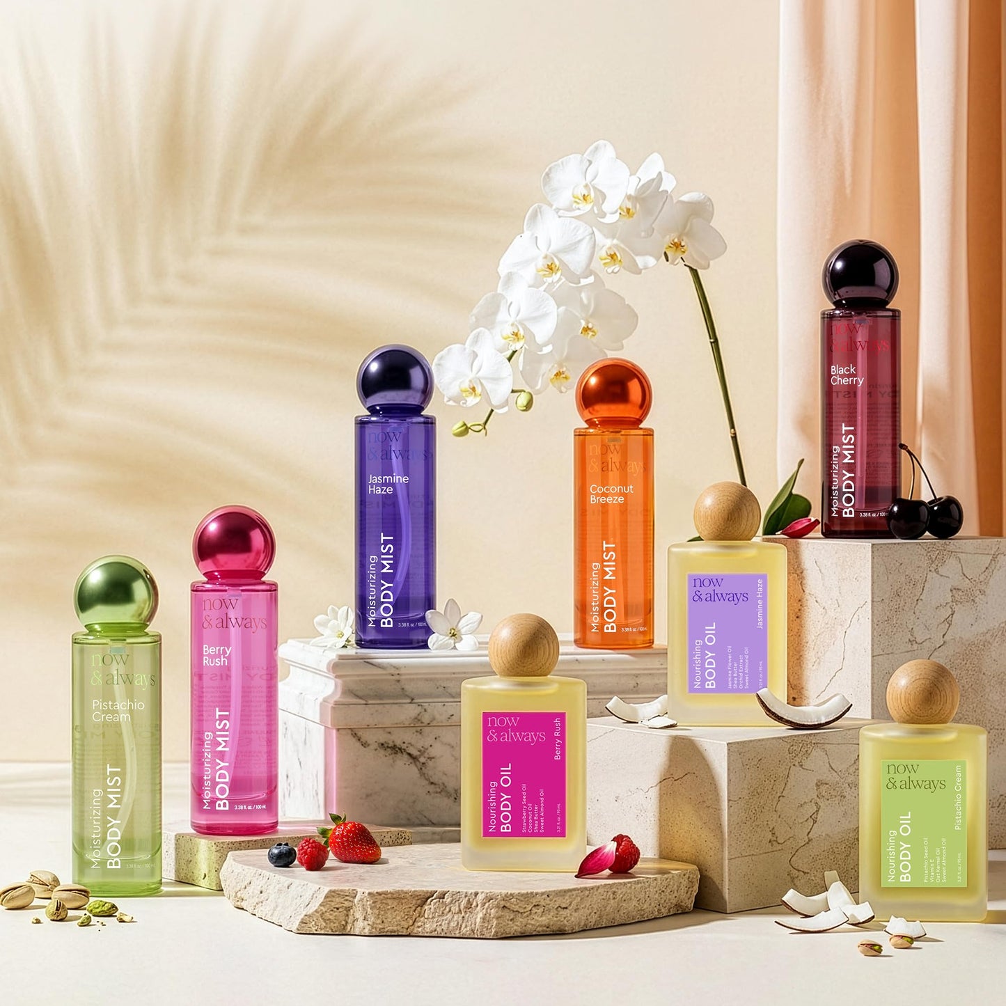 NICKA K NEW YORK Now & Always Body Mist, Lightweight Fragrance, Non-Sticky Elegant Scents, Ideal For Layering or Refreshing Throughout the Day Beauty & Personal Care NICKA K NEW YORK