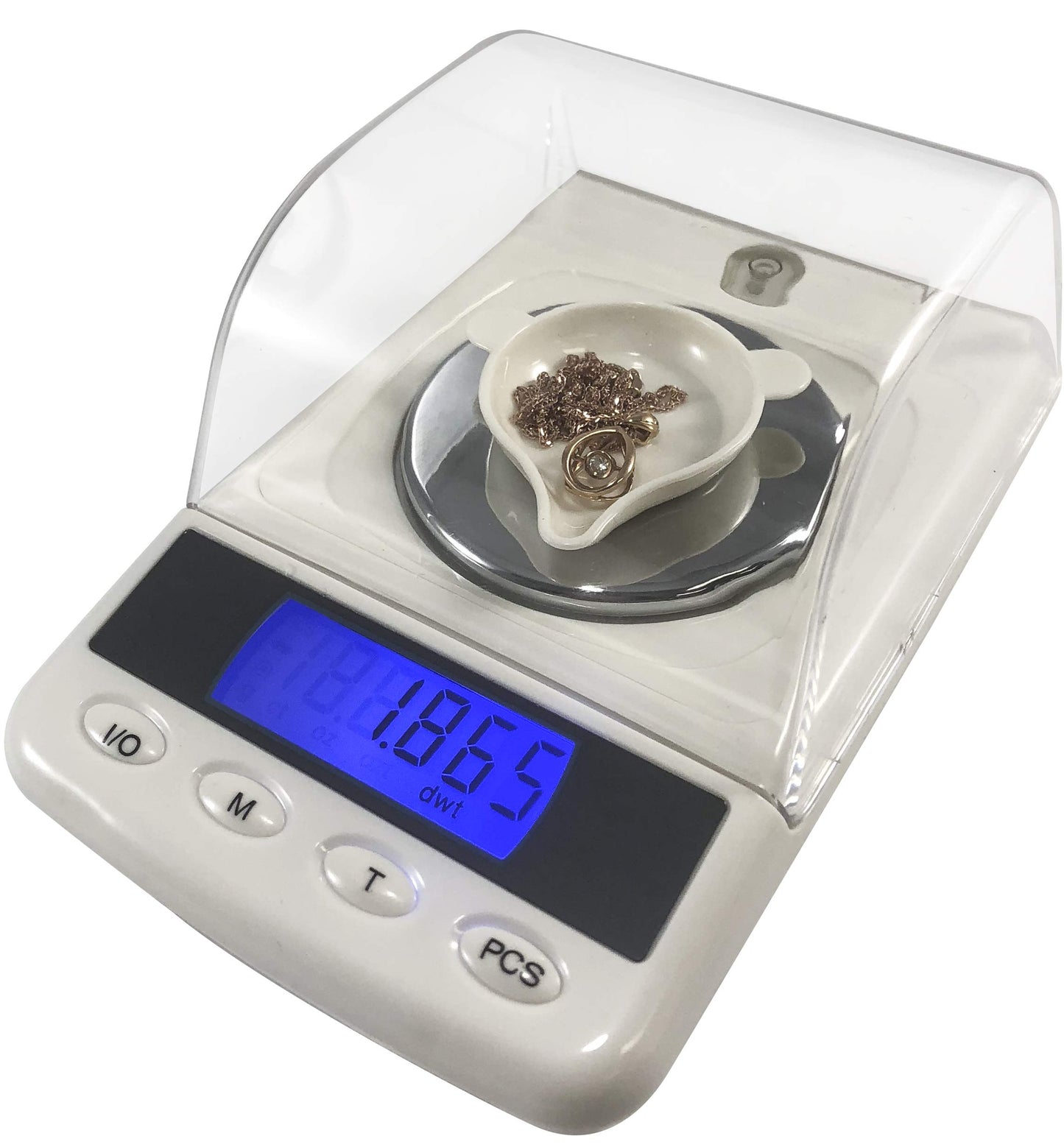 Optima Home Scales Quartz Milligram WEIGH Scale White, QU-53