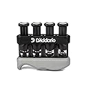 D’Addario Varigrip Hand Exerciser-Improve Dexterity and Strength in Fingers, Hands, Forearms- Adjust Tension Per Finger- Simulated Strings Help…