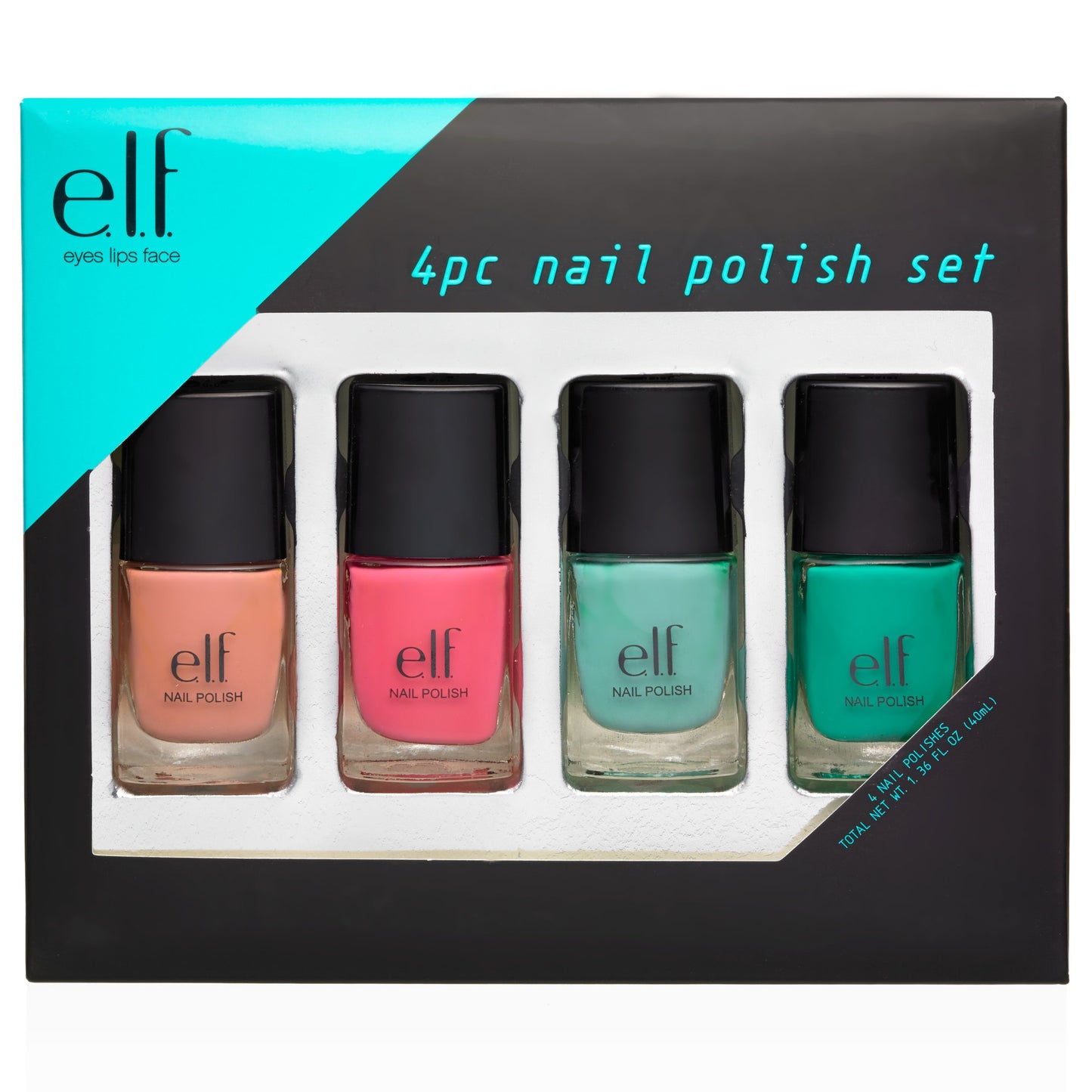 E.l.f. 4 Piece Nail Polish Set