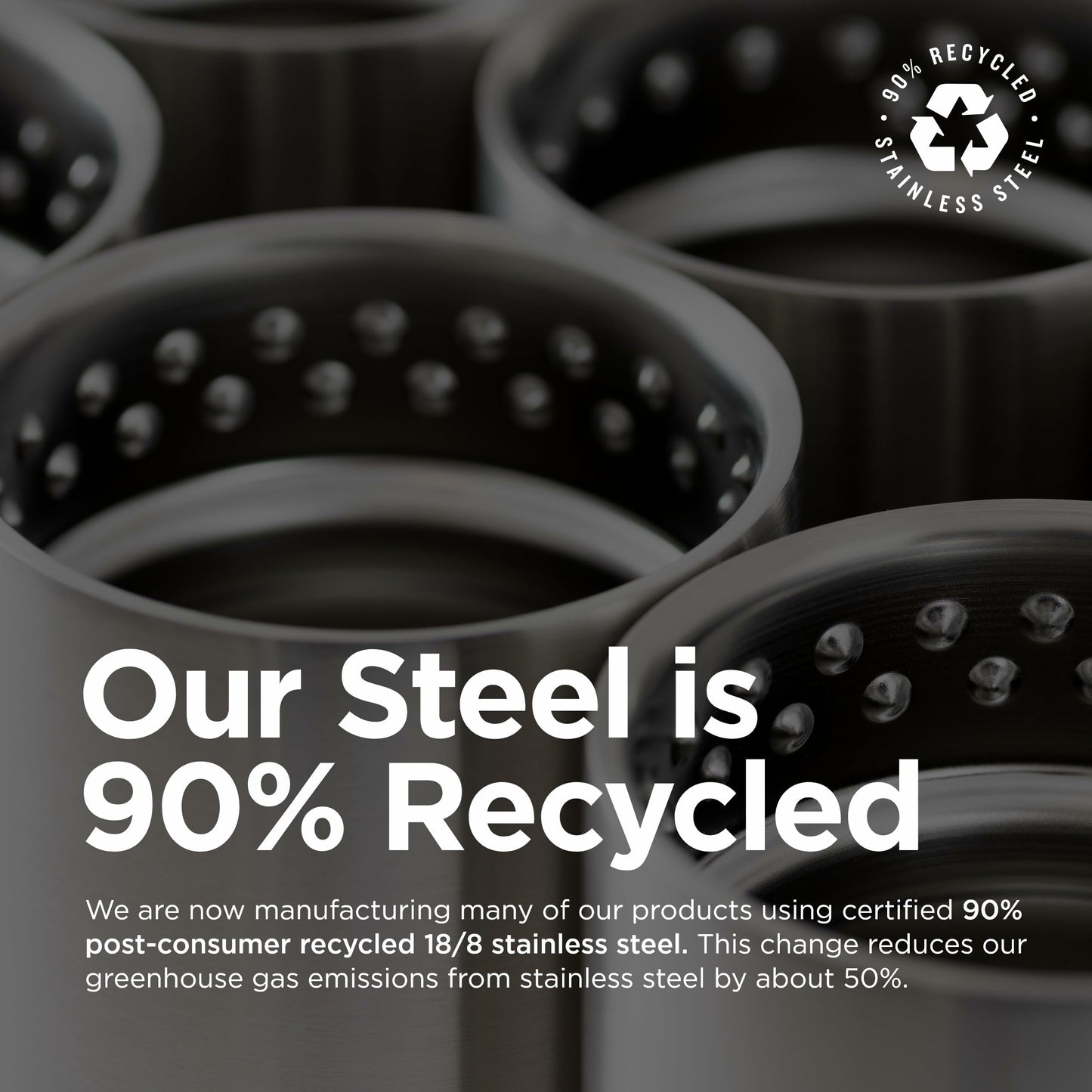 Klean Kanteen TKWide Insulated Coffee Tumbler with Cafe Cap - Stainless Steel Water Bottle & Thermal Tumbler - Black, 16 oz