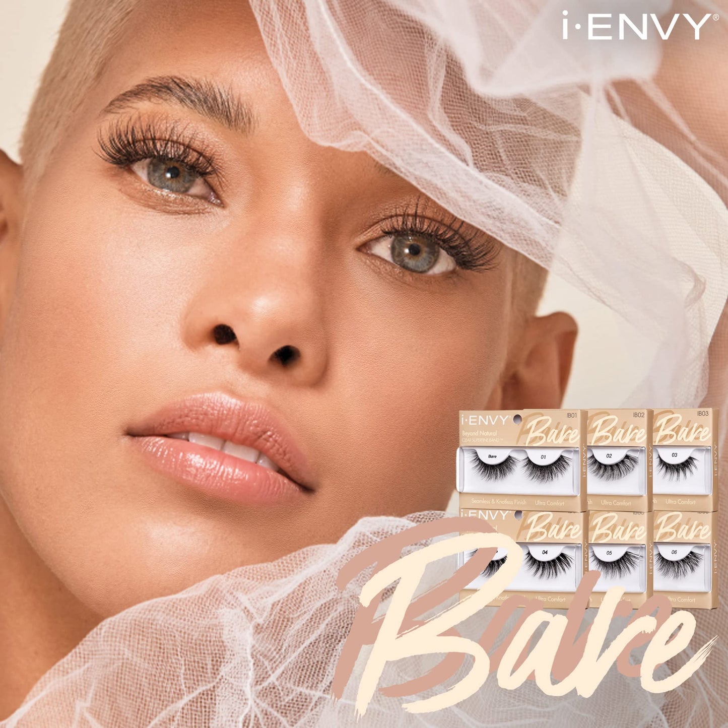 i-ENVY False Lashes Bare Beyond Natural Eyelashes Lightweight Fake Lashes (4)