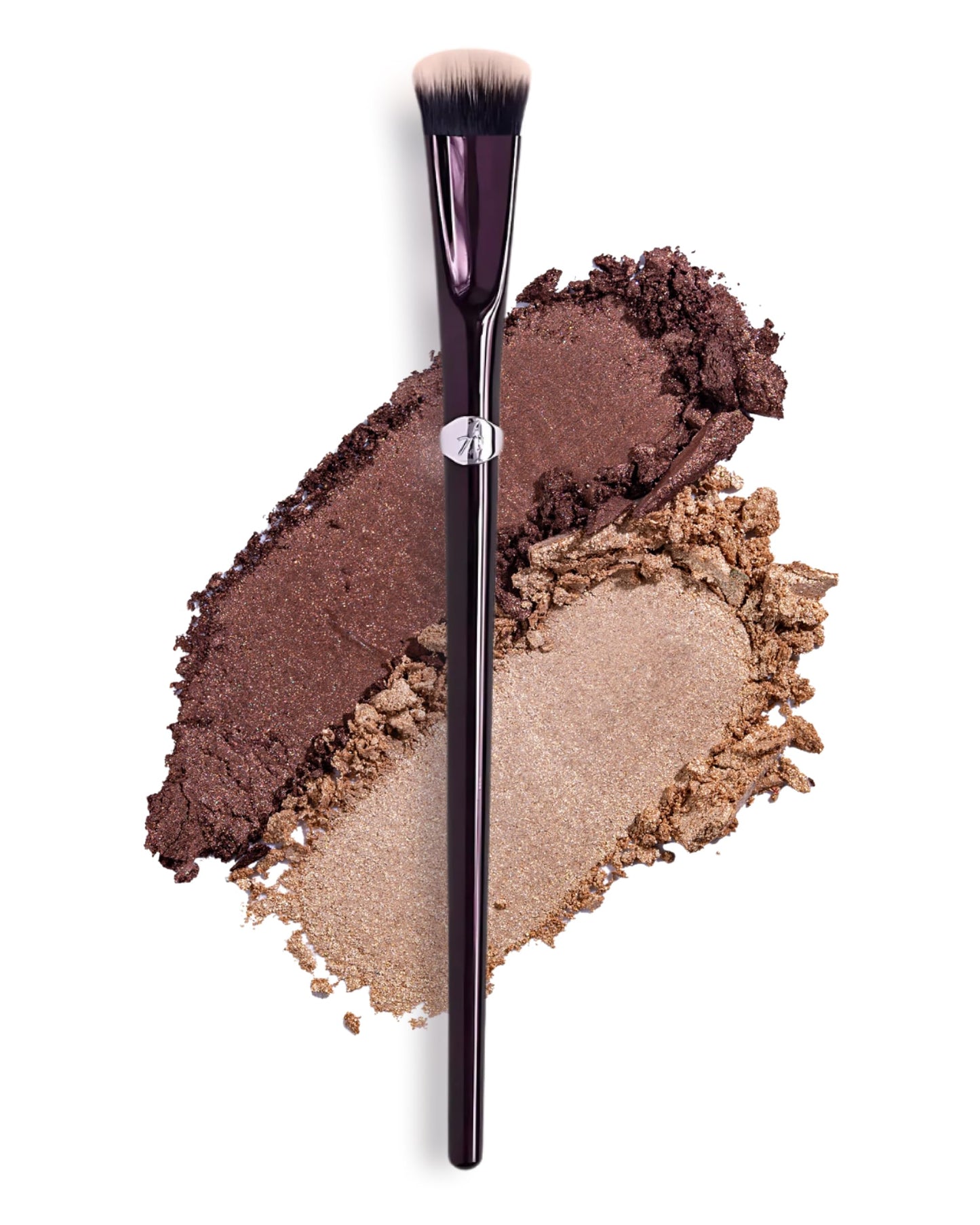 Anisa Beauty Eye Crescent Crease Brush | Professional Soft Dense Vegan Brush for Blending Cream, Liquid, and Powder Eyeshadow | Crescent Head Shape