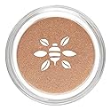 Honeybee Gardens PowderColors, Clean Mineral Eye Shadow in Satin Sheets, Pale Sparkly Peach With Gold Highlights, Versatile, Portable,