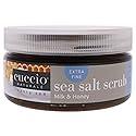 Cuccio Naturale Sea Salt Scrub - Extra Fine - Gently Exfoliates To Remove Dead Skin Cells - Leaves Skin Supple, Radiant And Youthful Looking - Paraben