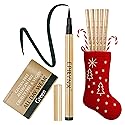 Liquid Eyeliner - Hypoallergenic Eyeliner with Fine Brush Tip, Long-Lasting Waterproof Eye Liner - Cruelty-Free, Vegan, Hypoallergenic, Gluten-Free