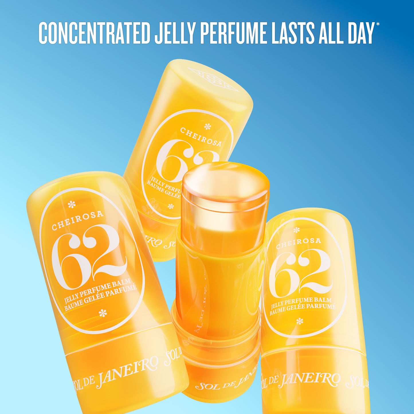 Sol de Janeiro Jelly Perfume Balm Solid Fragrance Perfume Stick (Cheirosa 40) Beauty and Personal Care Sol de Janeiro