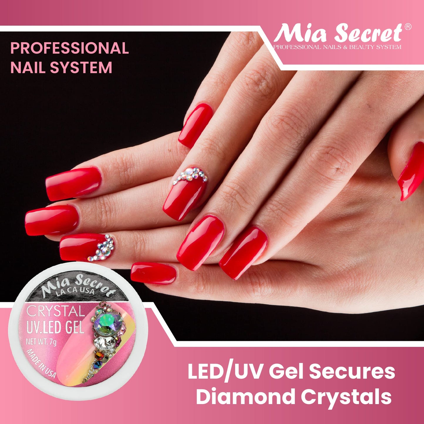 MIA SECRET - Crystal UV/LED Gel 5g.