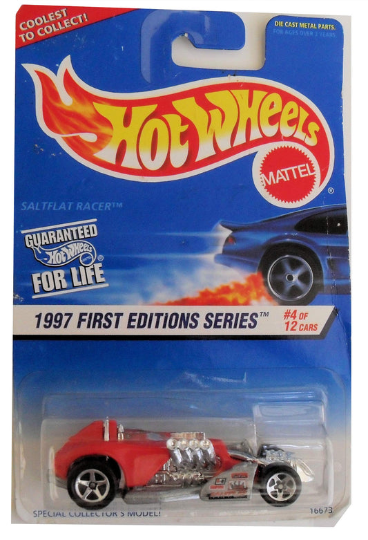 Mattel Hot Wheels #520 Saltflat Racer 1997 First Editions Series #4 of 12