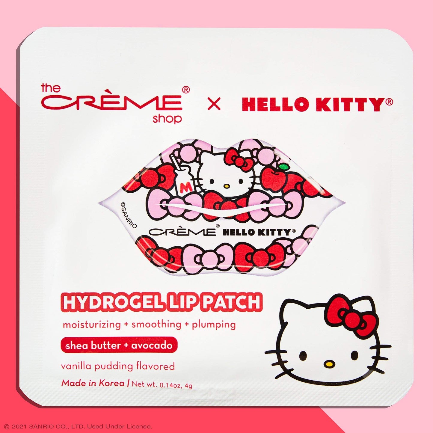 The Crème Shop x Hello Kitty Hydrogel Lip Patch Beauty and Personal Care The Crème Shop