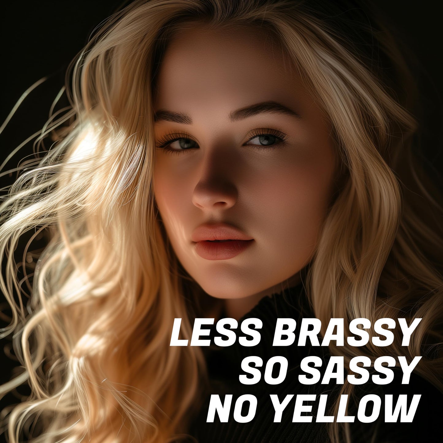 NOW BEAUTY Nourishing No Yellow Violet Shampoo - Purple Shampoo for Blonde Color-Treated Hair - Removes Brassiness - Hydrate - Vegan - Color safe