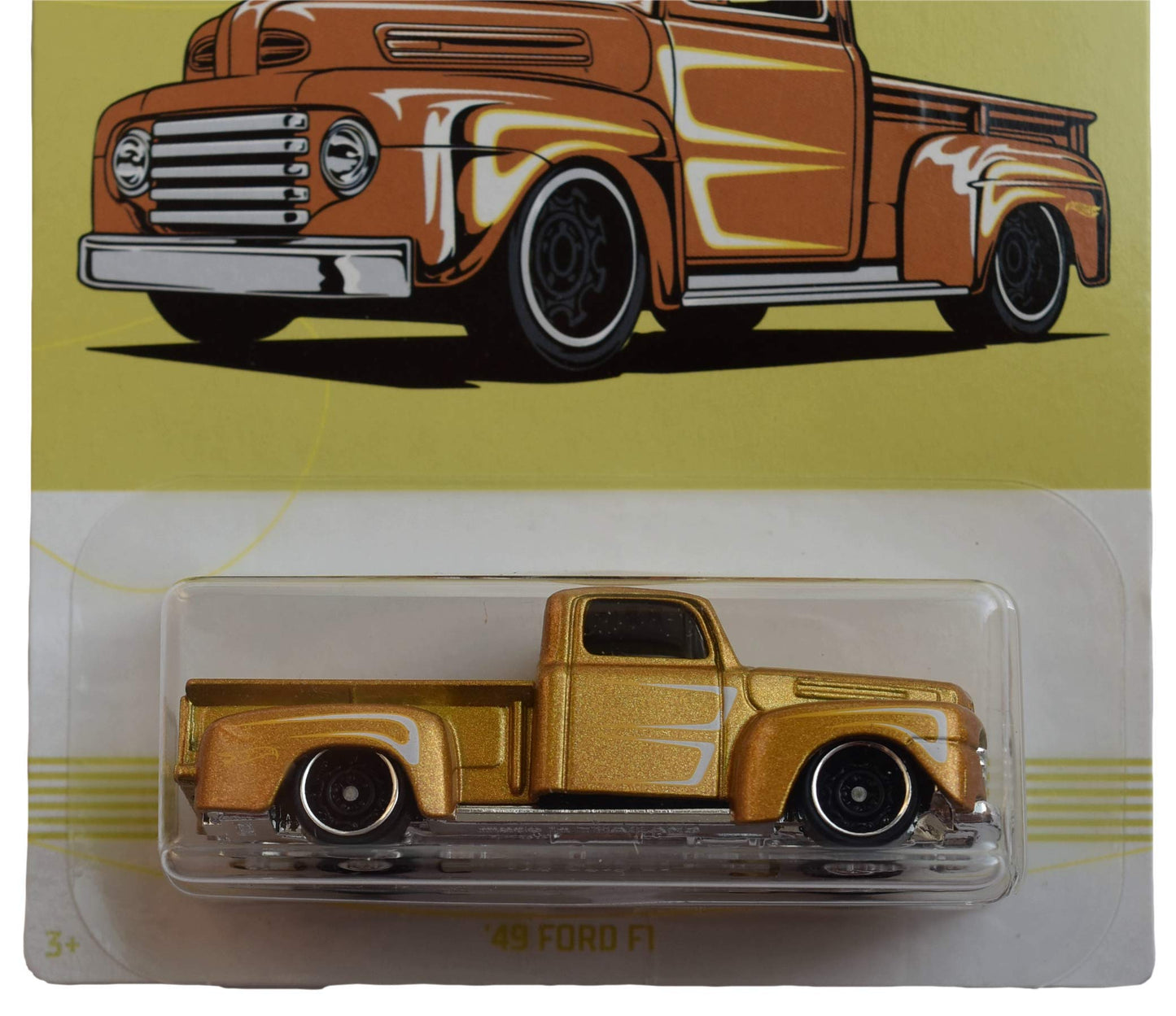 Hot Wheels American Trucks exclusive [gold] '49 Ford F1 2/10