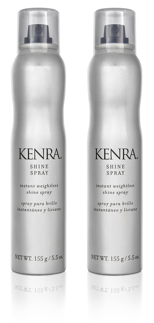 Kenra Professional Shine Spray | Instant Weightless Shine Hairspray | Tames Frizz & Flyaways | Enhances Color Vibrancy | Lightweight, No Hold | All