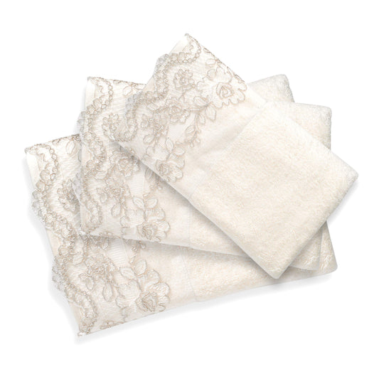 Rose Vine 3PC Towel Set