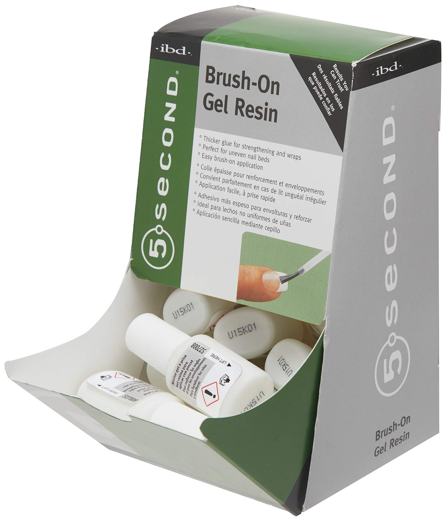 IBD Ibd 5 Second Brush-on Gel Resin - Net Wt. 0.20 oz.