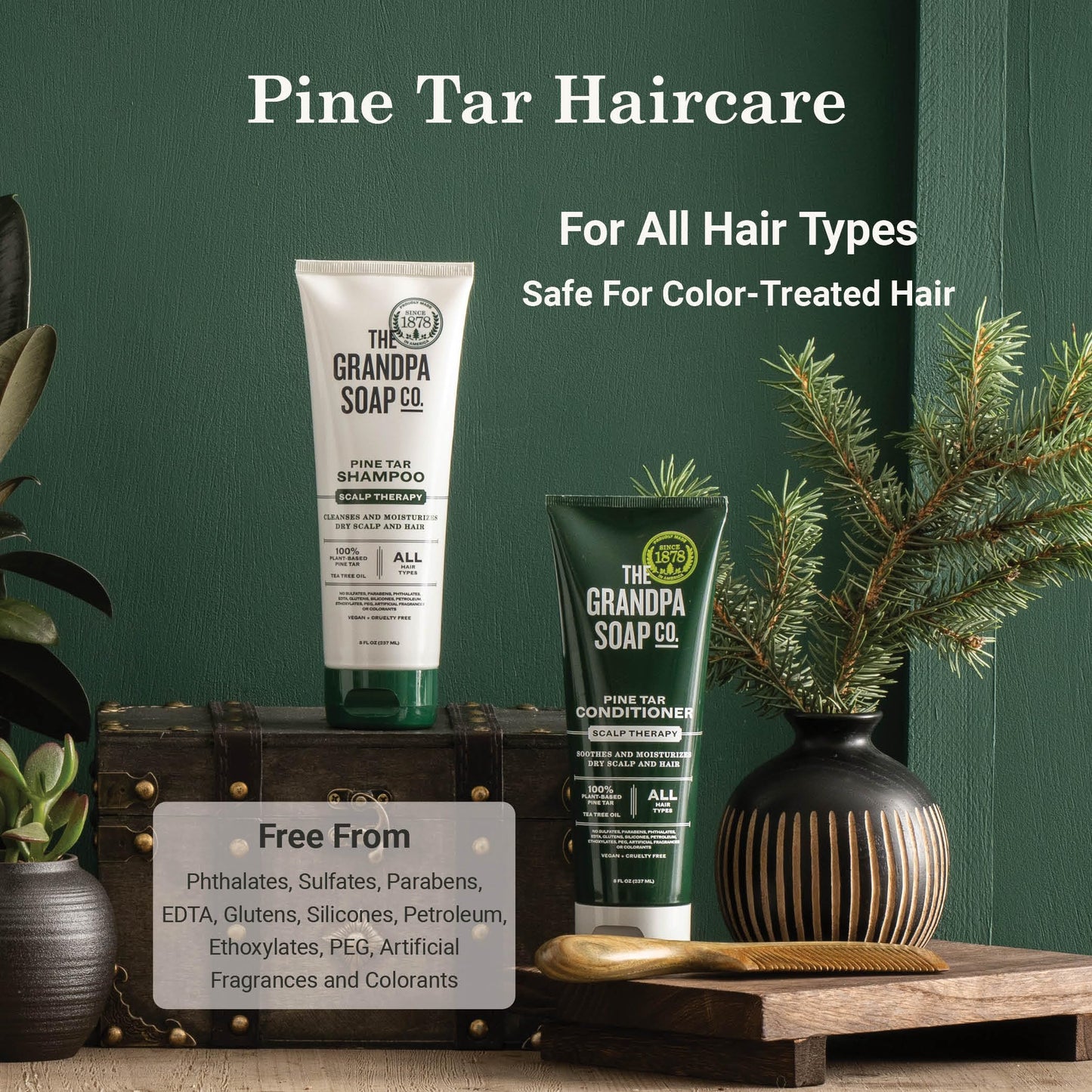 Grandpas Shampoo Pine Tar