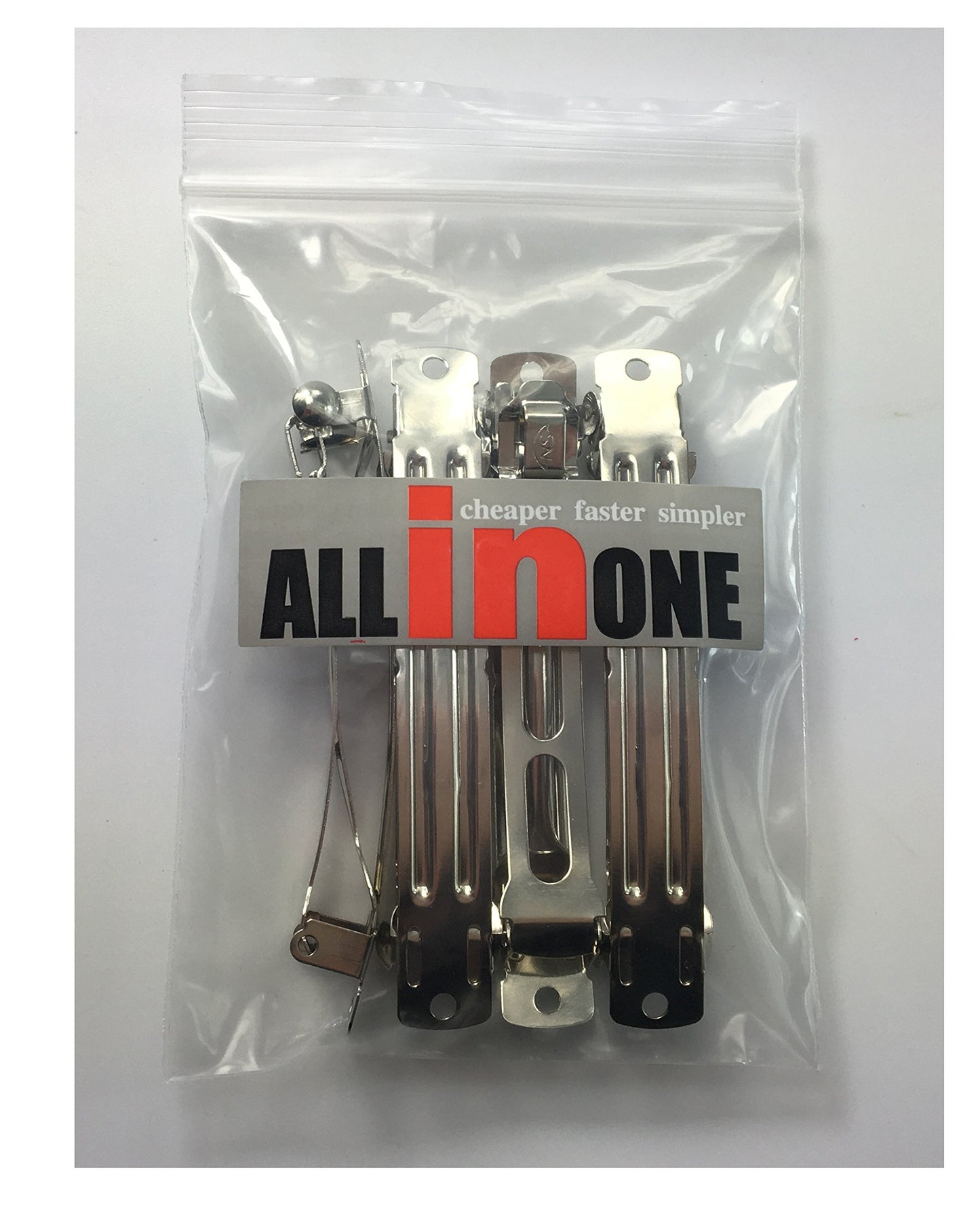 20pcs 60mm French Barrette Hair Clips for DIY Craft Project