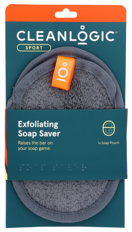 CleanLogic Sport Exfoliating Soap Saver, Certified Organic, 1 Each (Pack of 6) Beauty & Personal Care Cleanlogic