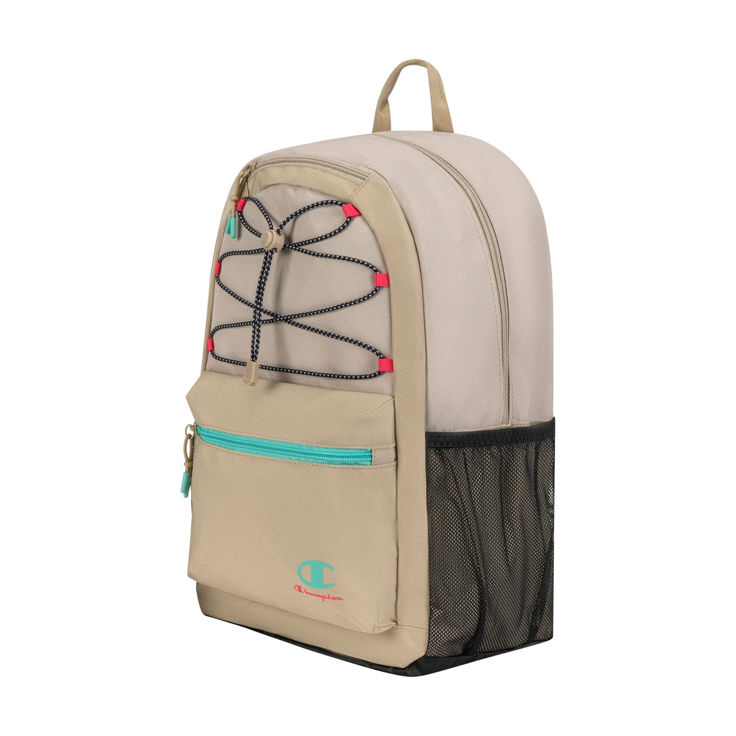 Champion Bungee Backpack, Tan Combo, OS
