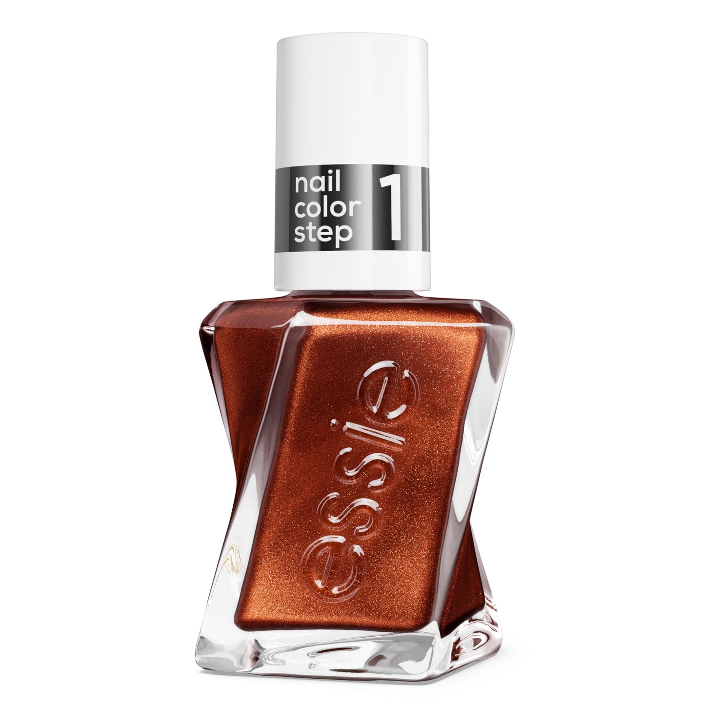 essie gel couture, Long-Lasting Nail Polish, Liquid Diamonds, Golden Shimmer Brown Nail Polish, Baby Carats, 0.46 fl oz Beauty & Personal Care essie