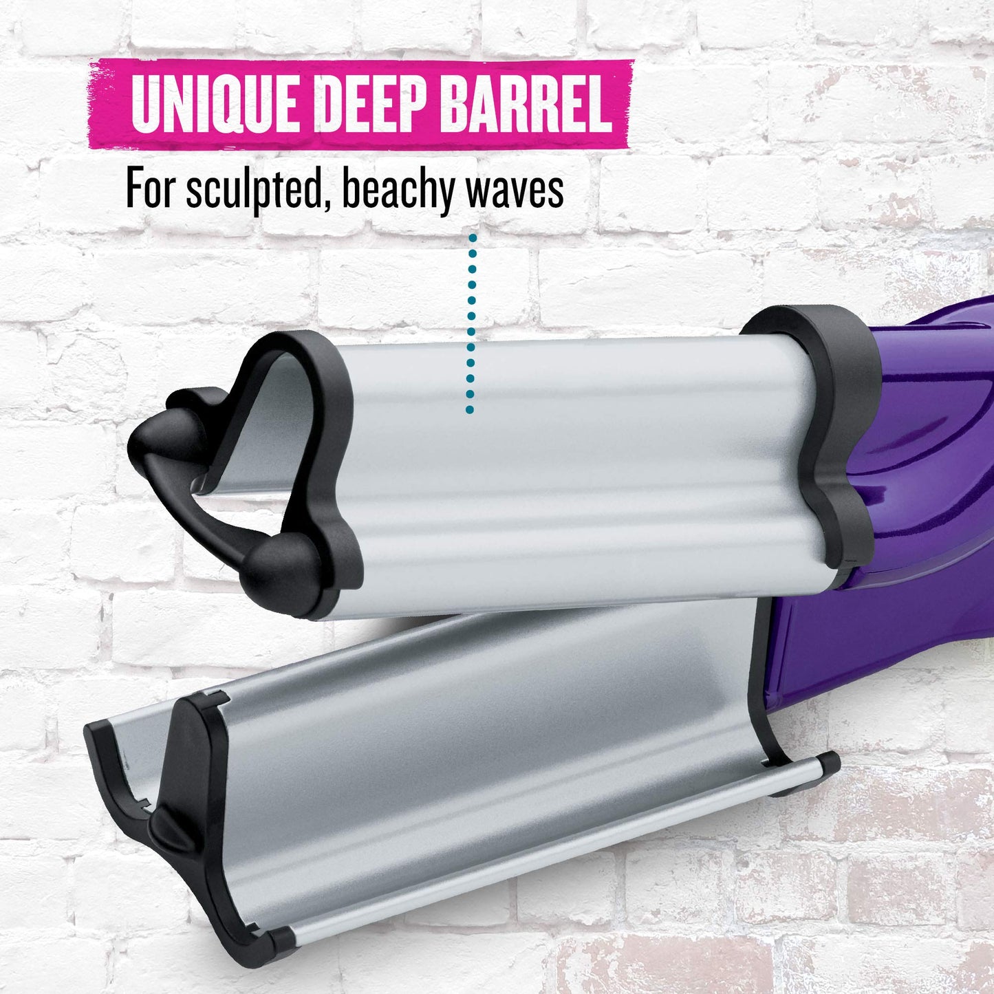 Bed Head Wave Artist Deep Waver | Combat Frizz, Get Long Lasting Results, & Add Massive Shine for Beachy Waves | With Tourmaline Ceramic Technology Beauty and Personal Care Bed Head