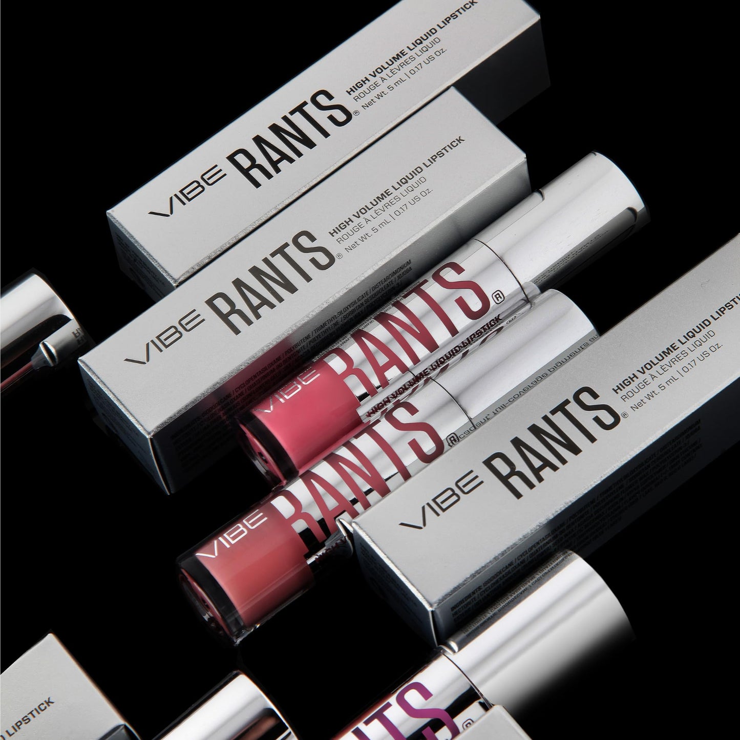 Vibe RANTS | Liquid Matte Lipstick | Long Lasting Matte Finish | High Volume Pigments for Rich, 12-Hour Wear | Vegan, Hydrating and Cruelty Free |