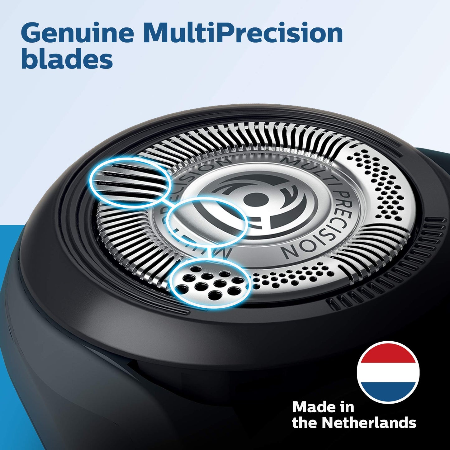 Philips Norelco SH50/52 Genuine Shaving Heads, Compatible with Philips Norelco Shavers Series 5000 and 6000, Powerful Performance, Self-Sharpening, 3 Beauty and Personal Care Norelco