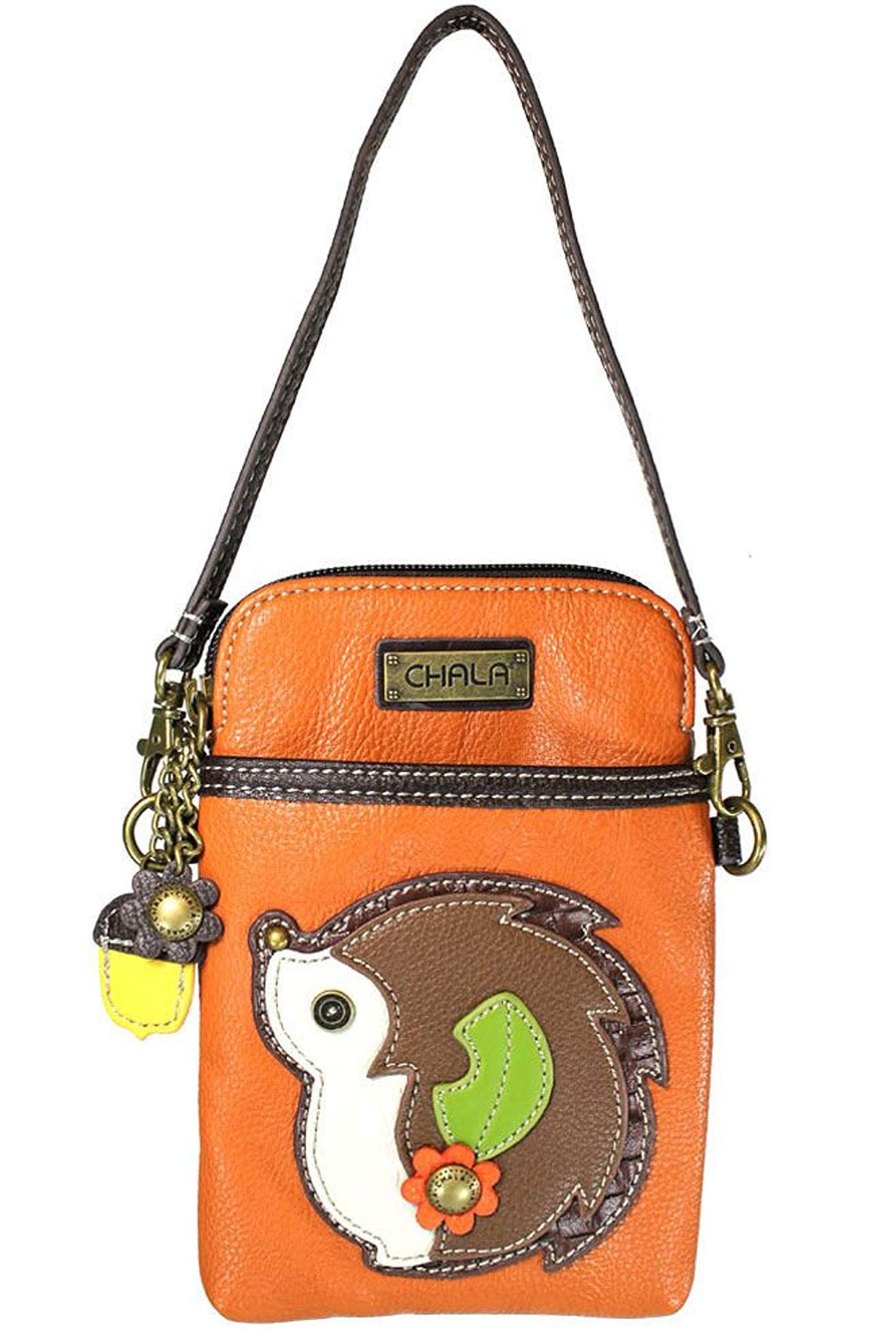 Chala Hedgehog Cellphone Crossbody Handbag - Convertible Strap