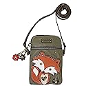 Chala Fox Cellphone Crossbody Handbag - Convertible Strap