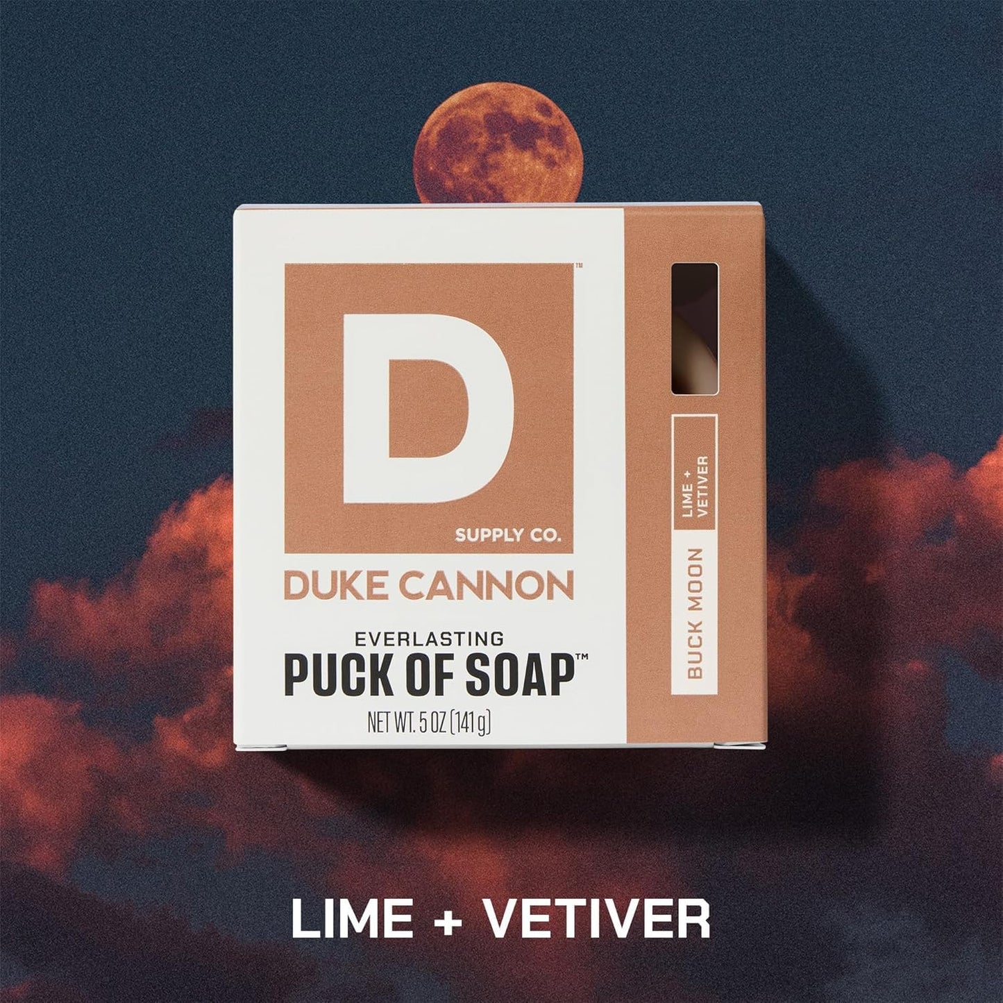 Duke Cannon Supply Co. Bar Soap Puck - Men's Rounded Bar Soap with Masculine Scents - Disc-Shaped Mens Soap - Hydrating & Deep Cleaning - All Skin