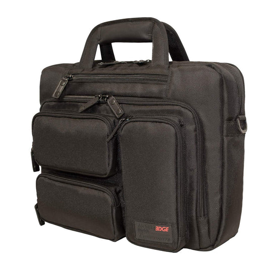 Mobile Edge Corporate Briefcase- 16-InchPC/17-Inch Compatible with Macbook fits all iPad generations including iPad4