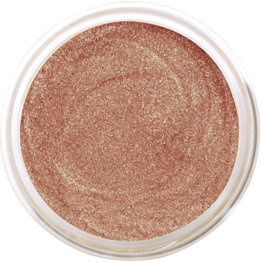 BellaTerra Cosmetics Mineral Bronzer - Travel Compact Vegan Tanning Contour Powder for Face & Body - Soft Synthetic Bristles for Smooth Foundation