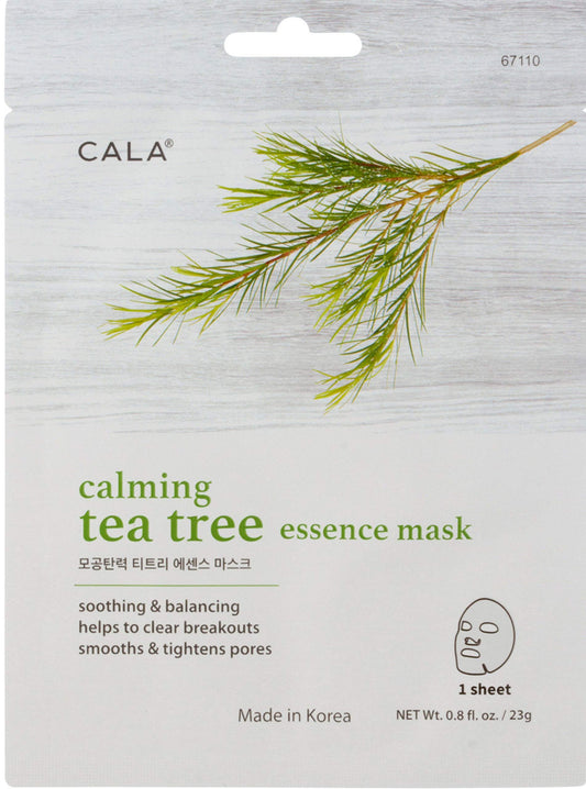 Cala Tea tree essence mask sheets 5 count, 5 Count Beauty & Personal Care Cala