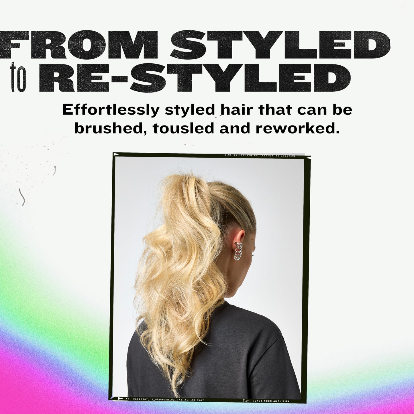 TIGI Bed Head Keep It Casual Hair Spray, Flexible Hold with Brushable Finish for Frizz and Static Control, 9.1 oz