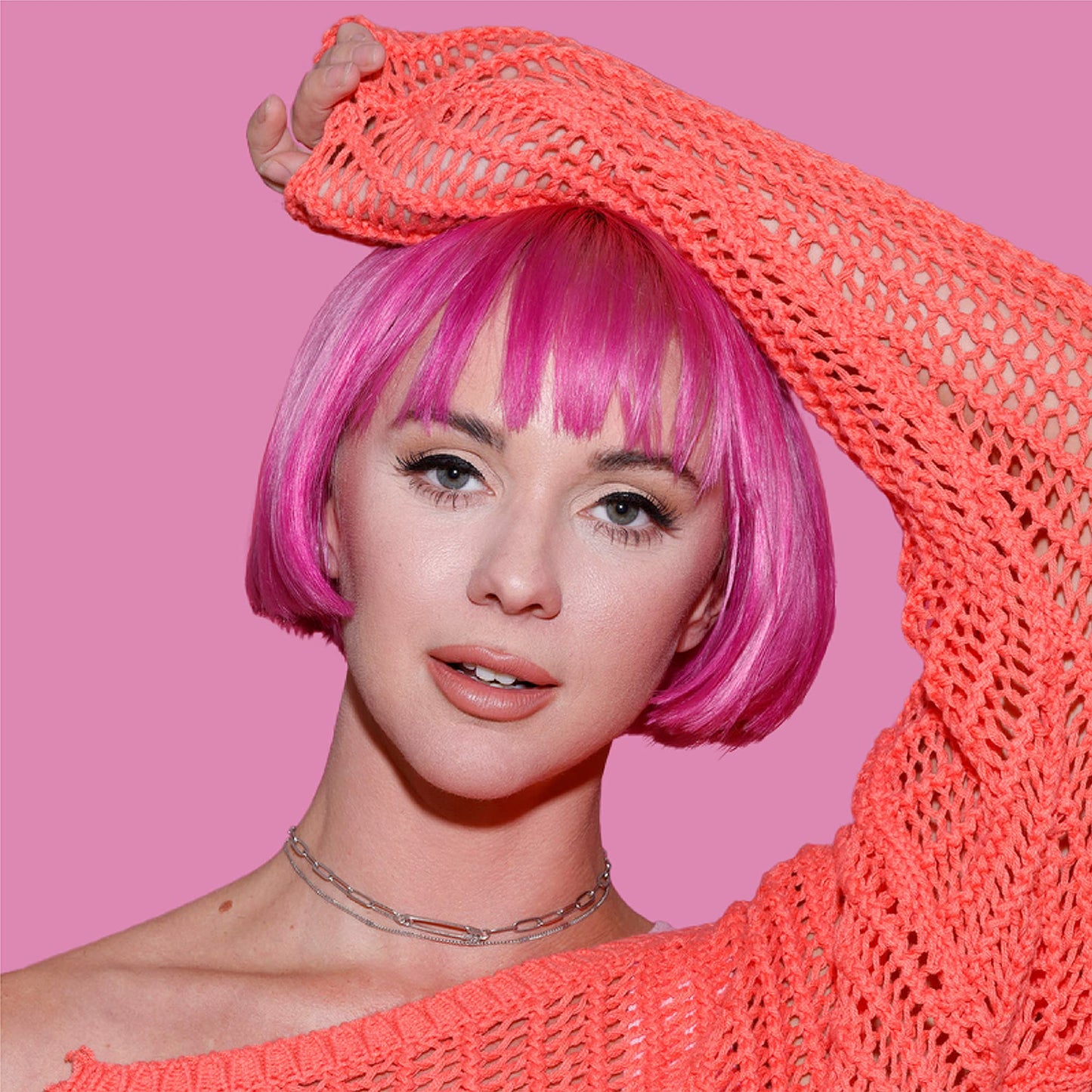 Splat Color Crush Bold Foam Hair Color, Pink, 5 oz., Refresh Vivid Colors in Just 10 Minutes, Lasts Up to 10 Washes, Buildable Foam Hair Product