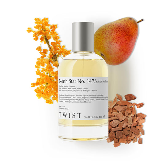 Twist North Star No. 147 - Eau De Parfum Inspired by Amoua. Guidance, Long-Lasting Perfume For Women & Men, Pear & Hazelnut, Vegan, Clean Ingredients Beauty & Personal Care HOUSE OF TWIST