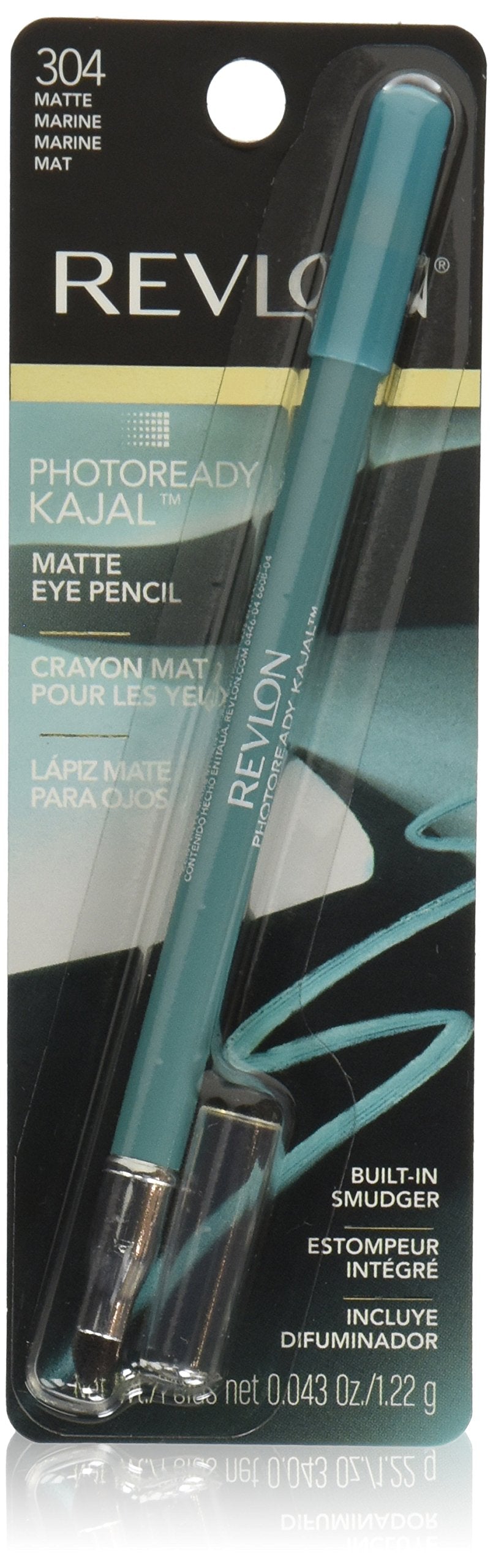 Revlon PhotoReady Kajal Eye Pencil, Matte Marine