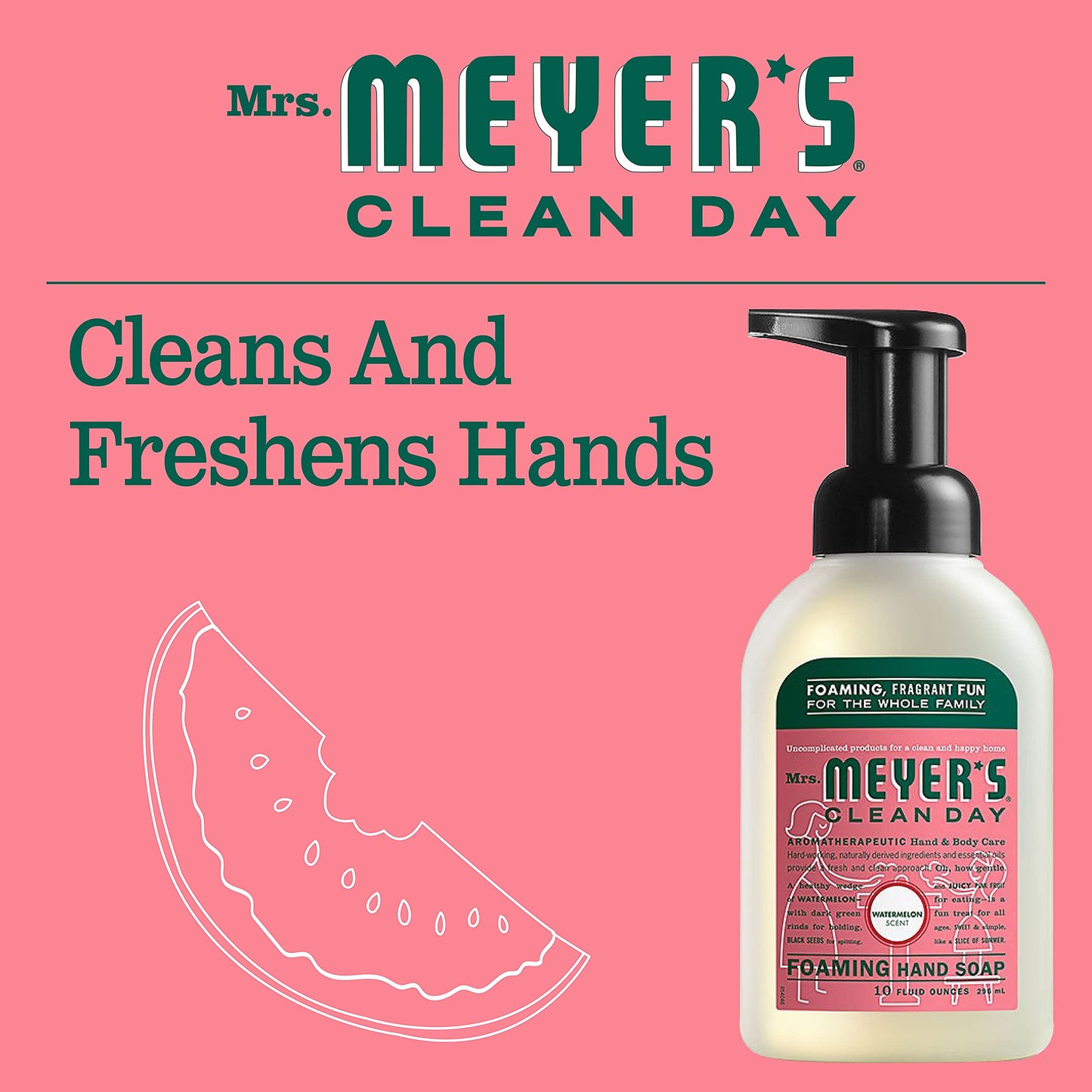 Mrs. Meyers Clean Day Liquid Hand Soap Liquid 10 Oz