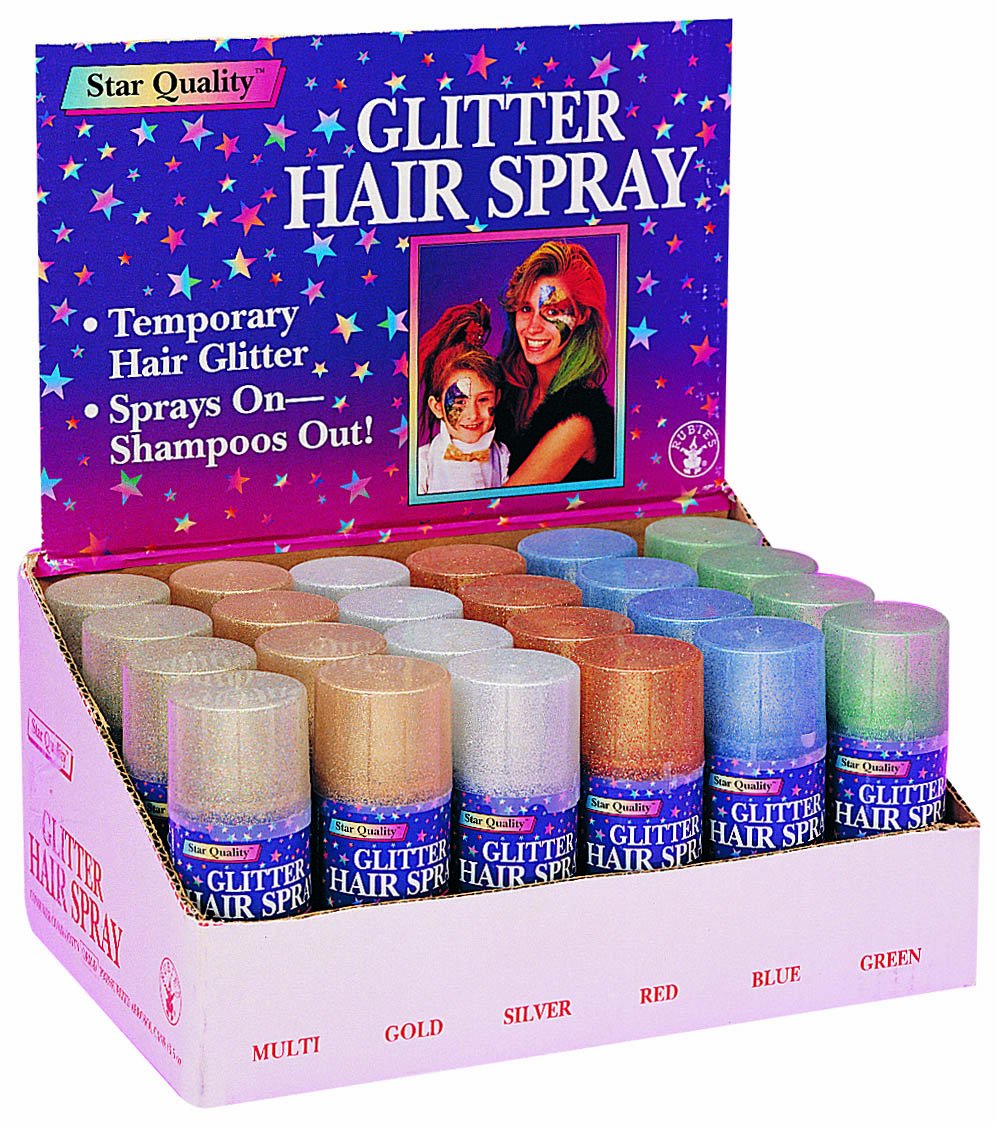 Rubie's Glitter Hairspray, Blue