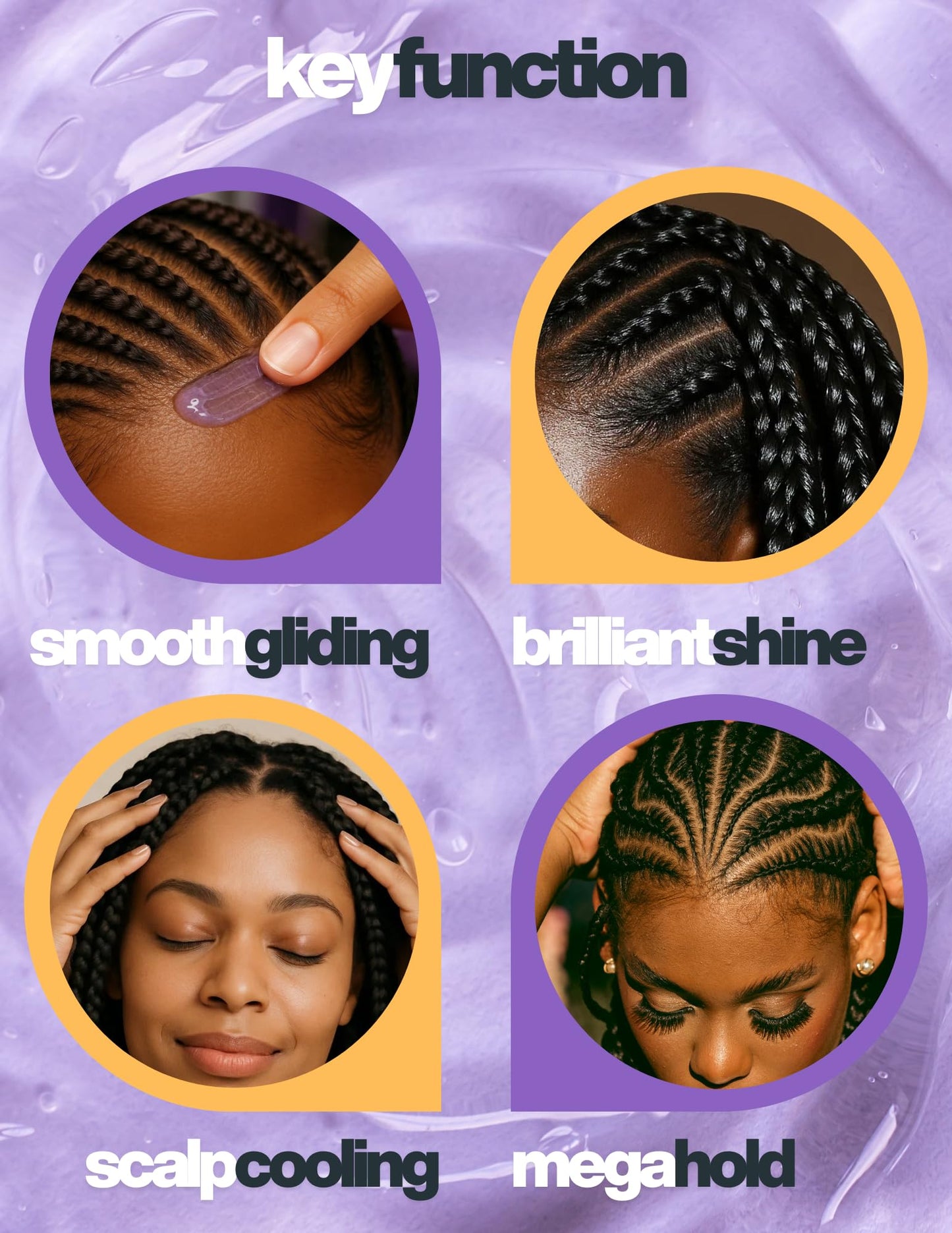 On Natural Eternal Braids Locking Mousse 8 OZ