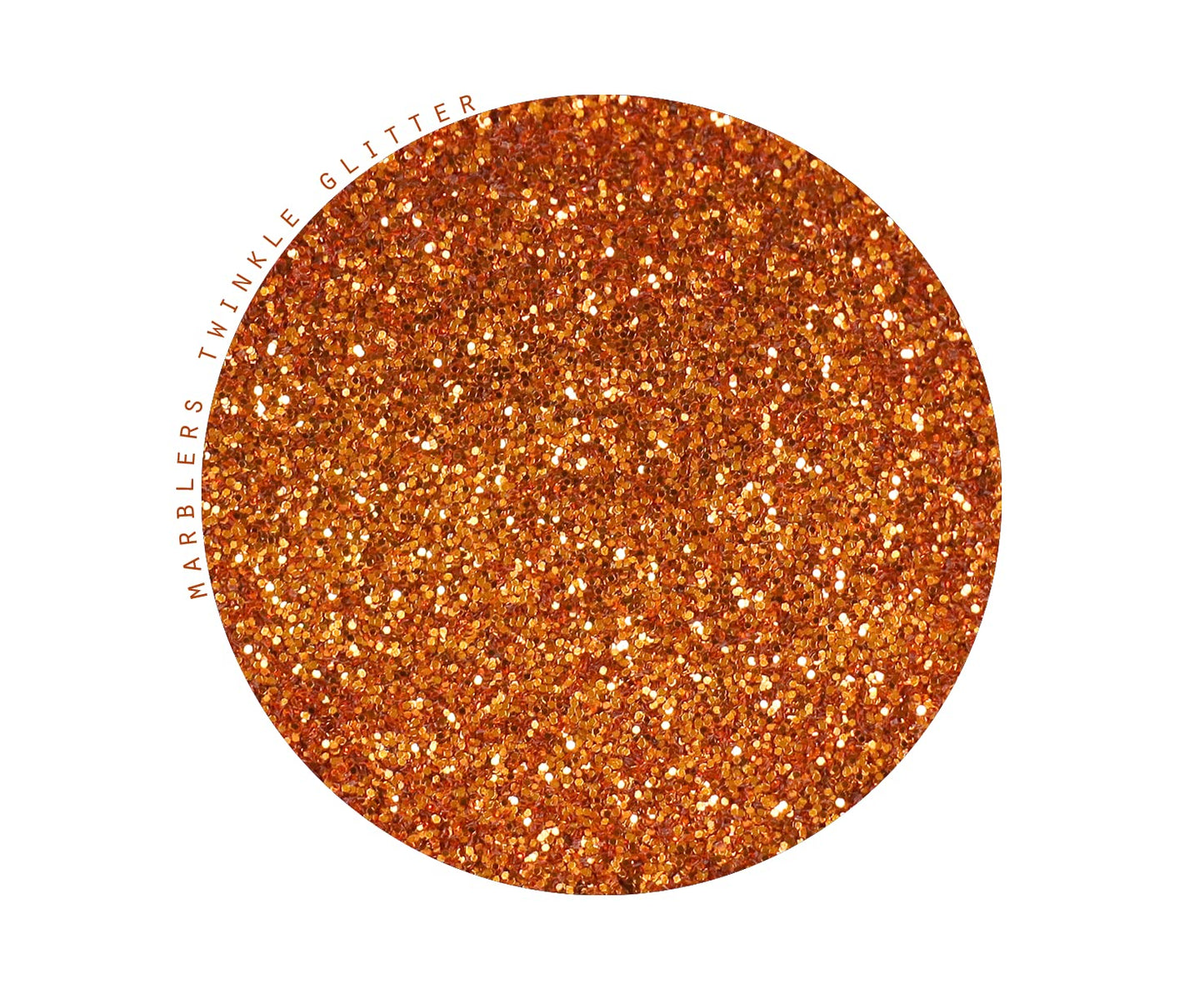 MARBLERS Twinkle Glitter [Copper] 1.5oz (42g) | Fine | Non-Toxic, Vegan, Cruelty-Free | Face, Body, Eyeshadow, Hair, Festival, Party Makeup | Nail