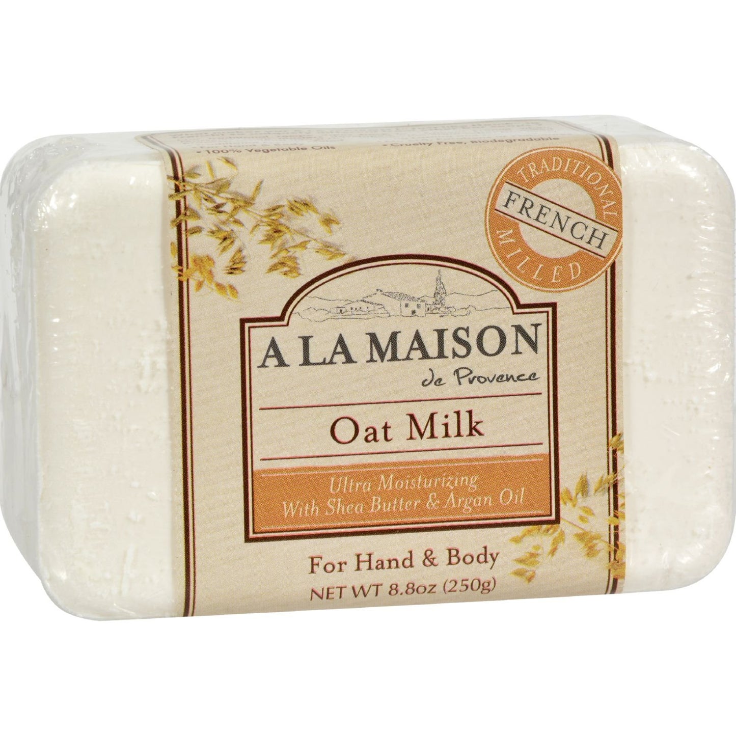 A La Maison Soap Bar Frnch Oat MLK Beauty & Personal Care A LA MAISON