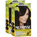 Garnier Nutrisse Nourishing Color Creme Soft Black 20 (Black Tea)