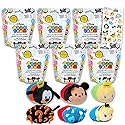 Disney Tsum Tsum Plush Blind Bags Set - Bundle with 6 Tsum Tsum Mini Plush Toys Plus Stickers for Kids, Boys, Girls | Disney Tsum Tsum Goodie Bags