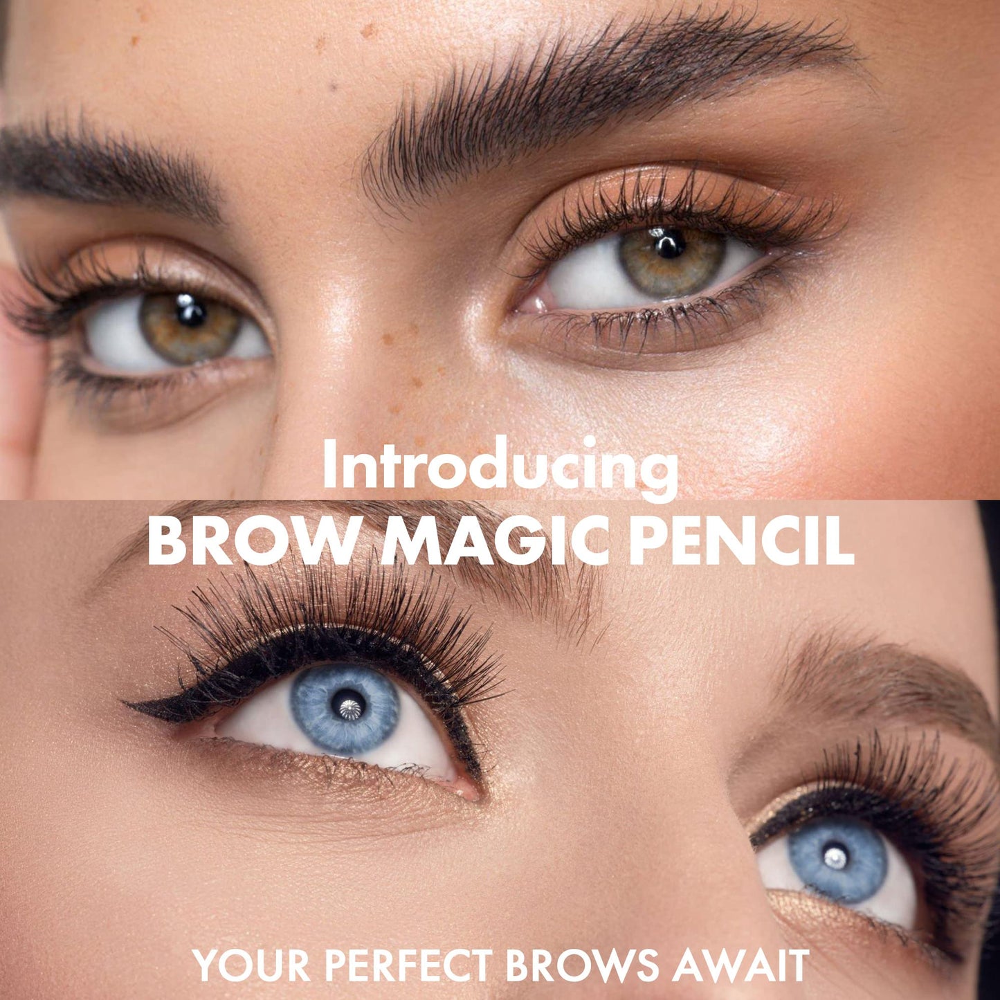Simply Naked Beauty Brow Master - Magic Brow colour pencil | Buildable Mineral Brown Eyebrow Pencil kit. Eye makeup for dramatic brows. Suits any skin