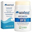 Waxhead Zinc Oxide Sunscreen Stick SPF 30, 4-Ingredient Mineral Sunscreen for Face & Body, EWG 1, Reef Safe Non-Nano, Baby & Kids Sensitive Skin