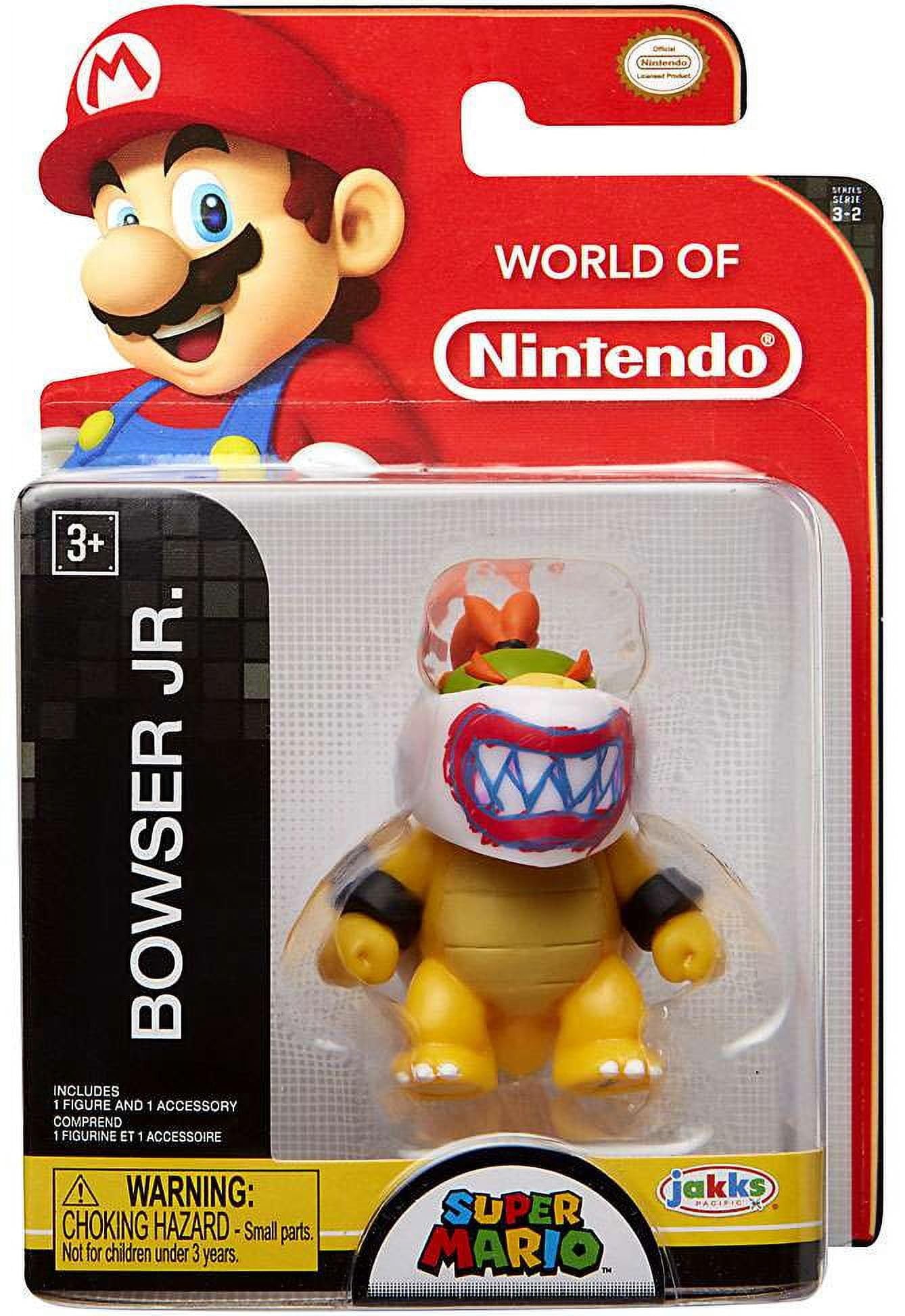 World of Nintendo Super Mario 2.5" Bowser Jr. Mini Figure