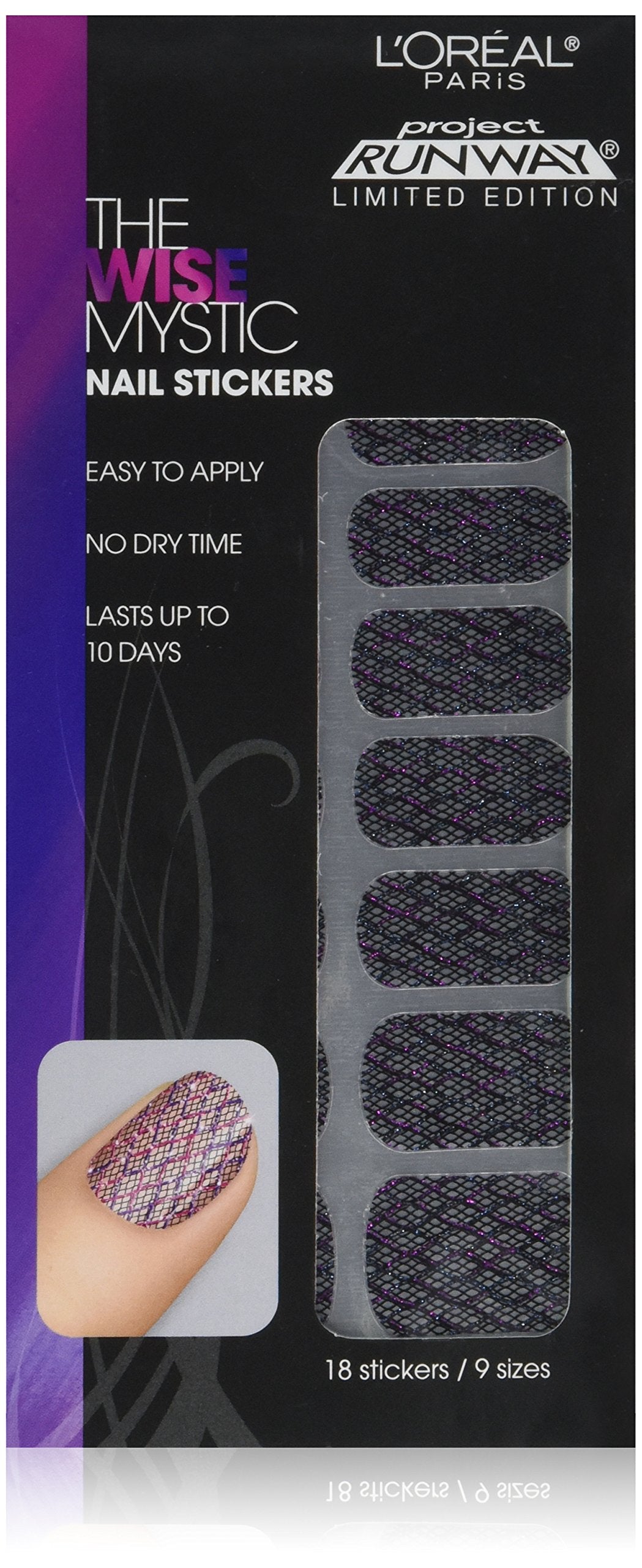 L’Oreal Paris Limited Edition Project Runway Nail Stickers - The Wise Mystic