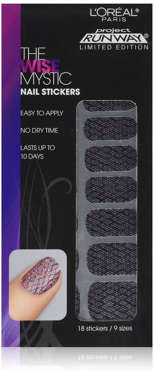 L’Oreal Paris Limited Edition Project Runway Nail Stickers - The Wise Mystic